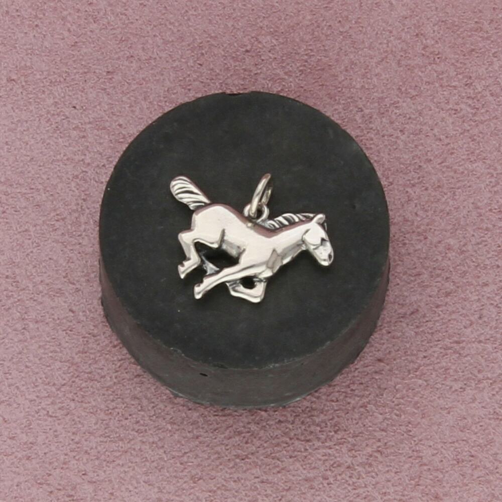 james avery sterling silver running horse charm pendant